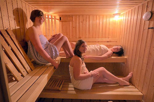 Unsere Sauna